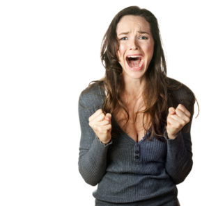 What drives anxiety of this woman